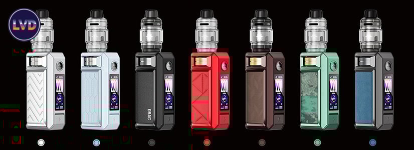 Design et couleur du Kit Drag 6 Voopoo